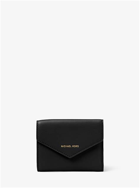 michael michael kors small leather envelope wallet
